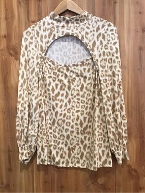 Leopard Print Blouse